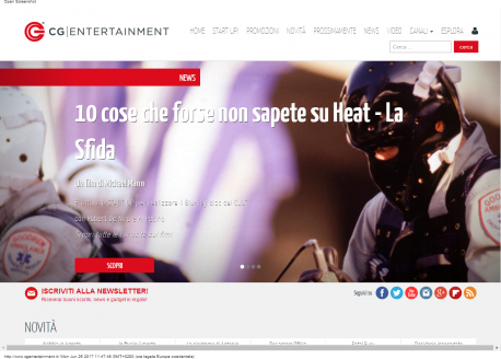 CG ENTERTAINMENT